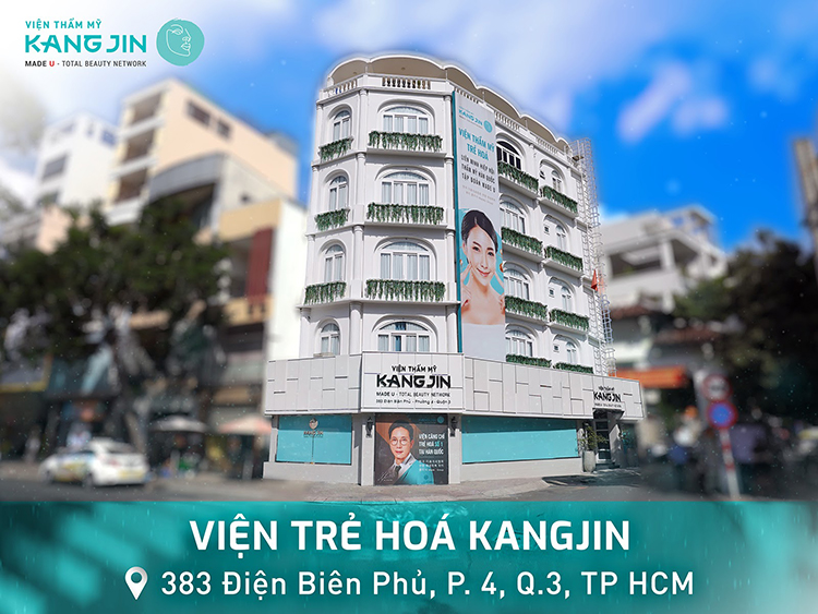 Mặt tiền thẩm mỹ viện KangJin cơ sở Hồ Chí Minh