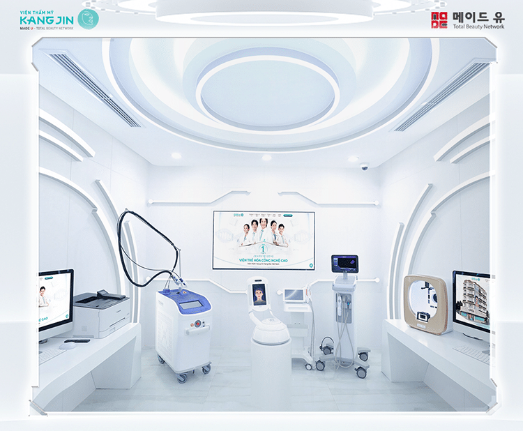 Phòng thăm khám công nghệ cao của Viện thẩm mỹ KangJin