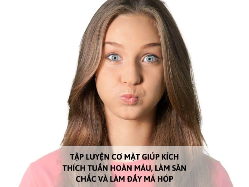 tập luyện cơ mặt