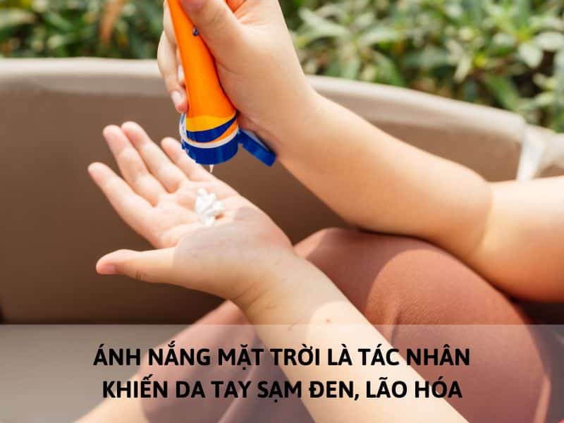 Cách làm trắng da tay