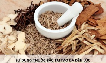 sử dụng thuốc bắc tái tạo da đến lúc nào thì thời không bôi nữa